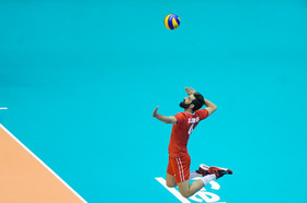 دیدار والیبال تیم‌های ملی ایران و لهستان